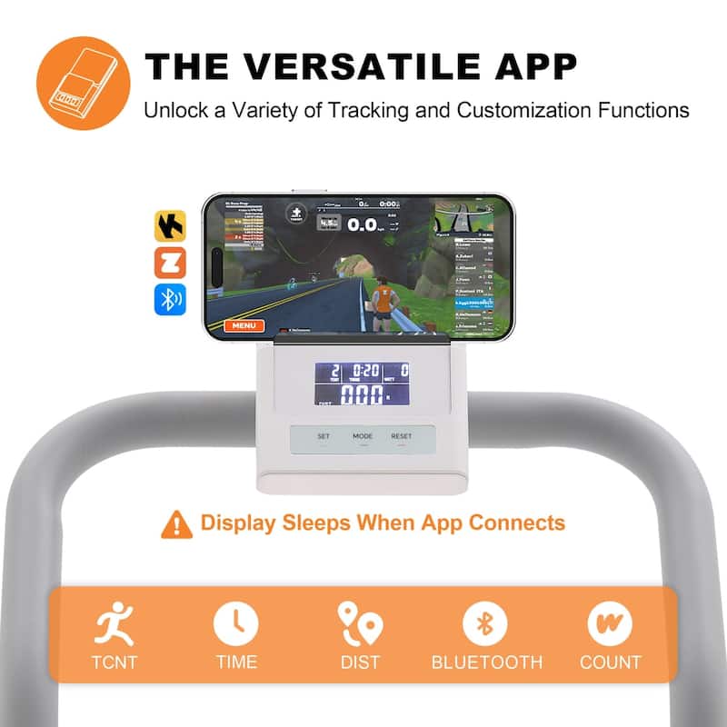 Upgraded Magnetic Stair Stepper for Home, 16-Level Adjustable Resistance up to 77LBS, with Cup Holder & Bluetooth APP