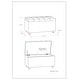 preview thumbnail 20 of 128, WYNDENHALL Essex 34-in. Wide Rectangular Storage Ottoman
