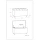 preview thumbnail 10 of 128, WYNDENHALL Essex 34-in. Wide Rectangular Storage Ottoman