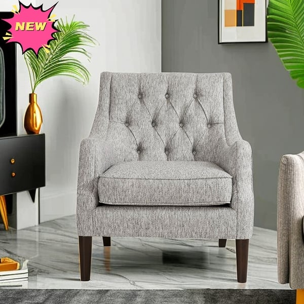 Accent Chair for Bedroom Living Room Chairs Tufted Upholstered
