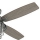 preview thumbnail 14 of 16, Hunter 52" Port Royale Outdoor Ceiling Fan with LED Light Kit and Handheld Remote, Damp Rated