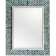 preview thumbnail 1 of 4, Uttermost Makaria Tropical Coastal Mermaid Large Wall Mirror with Coastal Blue