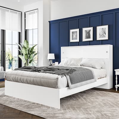 Polifurniture Victoria Platform Bed with Headboard