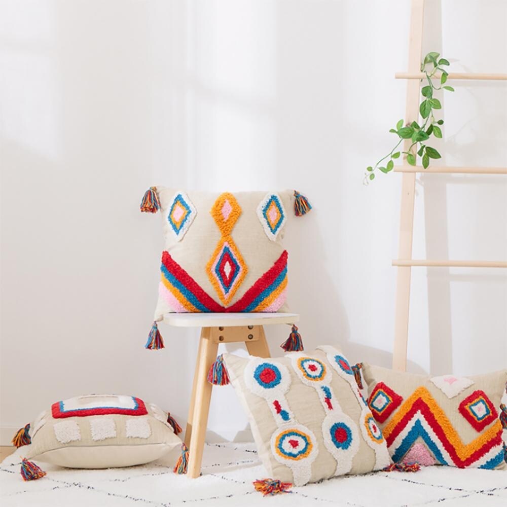 bohemian pillow case