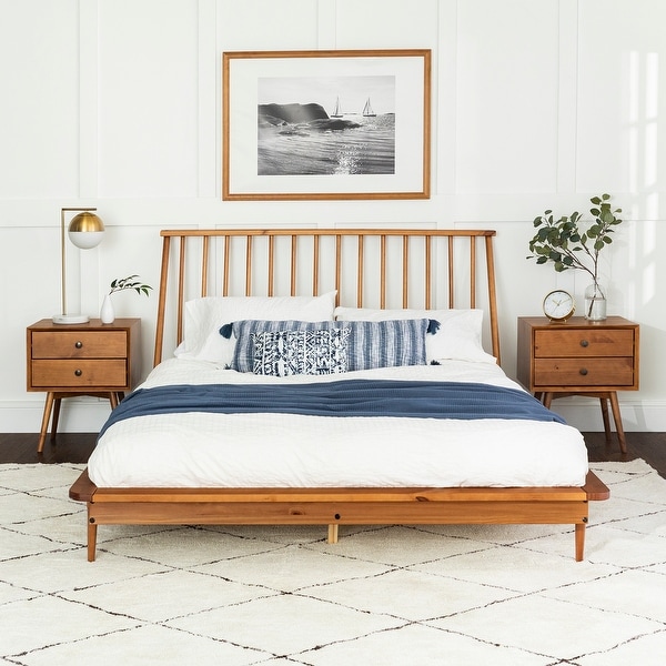 Carson Carrington Blaney Solid Pine Wood Spindle Bed. Opens flyout.