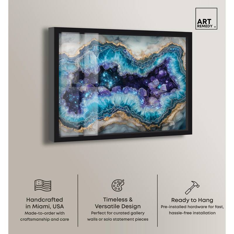 Stellar Shard Core Shadowbox by Art Remedy