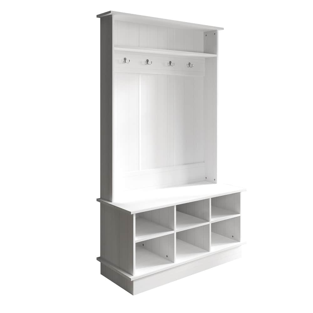 CraftPorch Modern and Contemporary Hall Tree with Storage