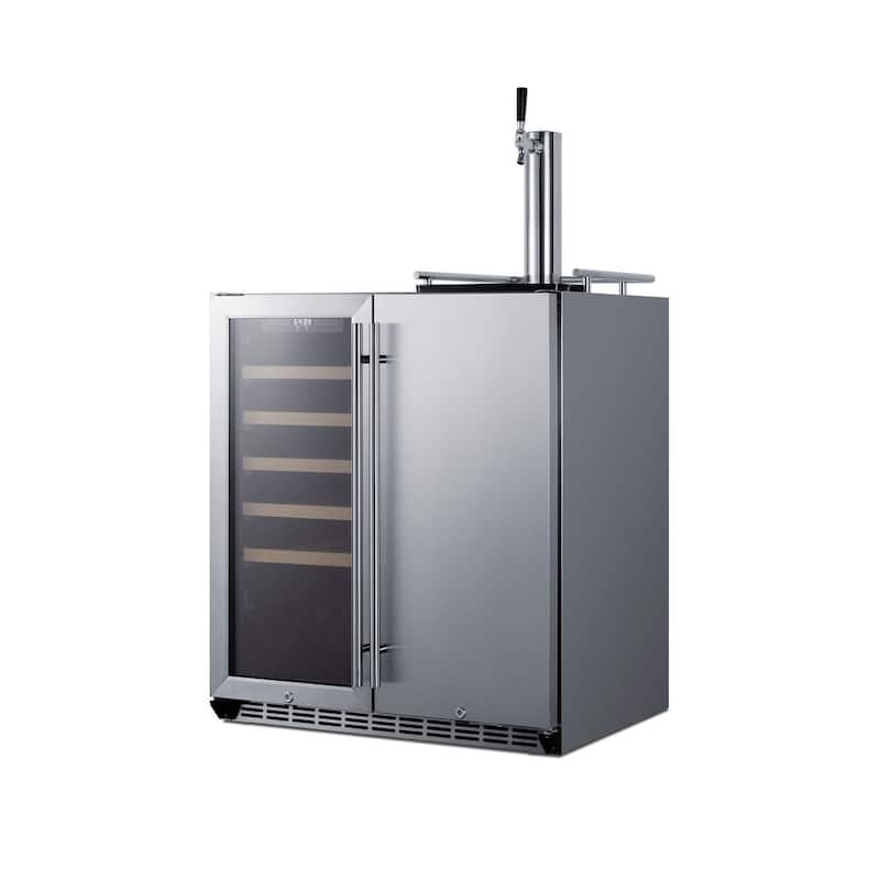 Summit SWBC3041 30" Wide 6.3 Cu. Ft. Built-In Single Tap Indoor /