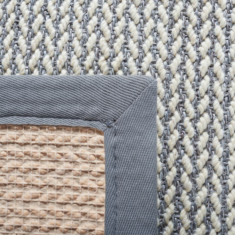 SAFAVIEH Natural Fiber Margret Sisal & Wool Rug