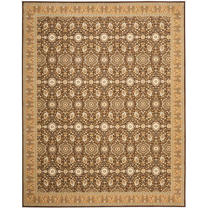 SAFAVIEH Treasures Manerva Oriental Rug - 8'9" x 12' - Brown/Caramel