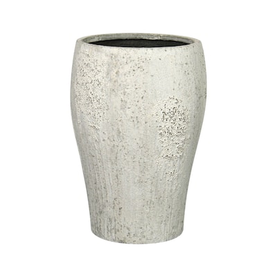 Patio Large Concrete Pot, Antique White