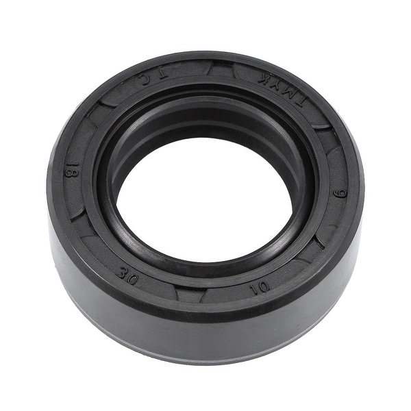 Oil Seal, TC 18mm x 30mm x 10mm, Nitrile Rubber Cover Double Lip - 18mmx30mmx10mm