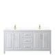 preview thumbnail 7 of 67, Daria 72 Inch Double Vanity, Cultured Marble Top