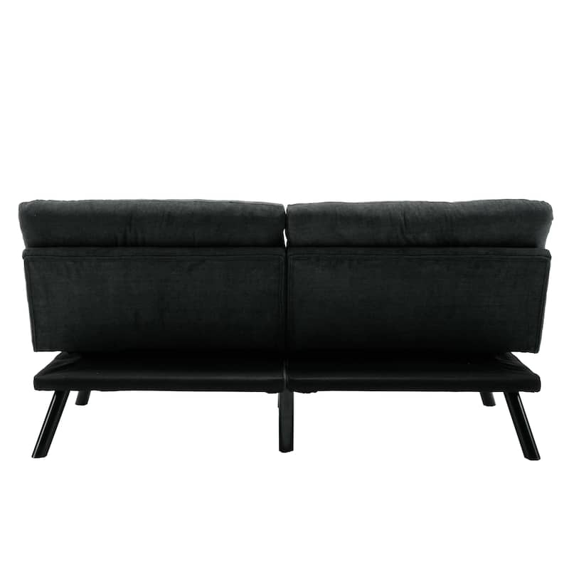 70.08" Teddy Fabric 2-Seater Loveseat Sofa with Thick Cushions, Metal Legs, and 600LB Weight Capacity