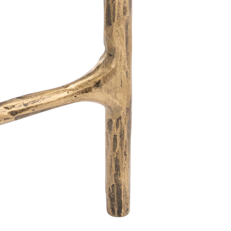 SAFAVIEH Couture Dorotea Forged Metal Rectangle Console Table - 48" W x 12" L x 30" H - 48"W x 12"D x 30"H