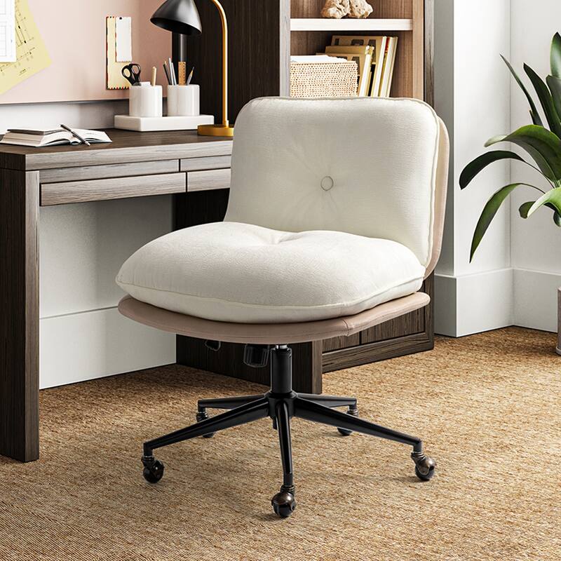 Lindsay Modern Tilting Criss Cross Home Office Chair by HULALA HOME