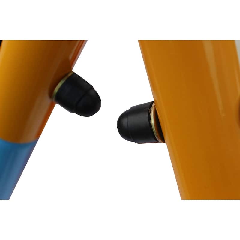 Roomfitters Baby Toddler Metal Swing Set with Safety Belt, Indoor Outdoor Play Equipment for Backyard, Multicolor