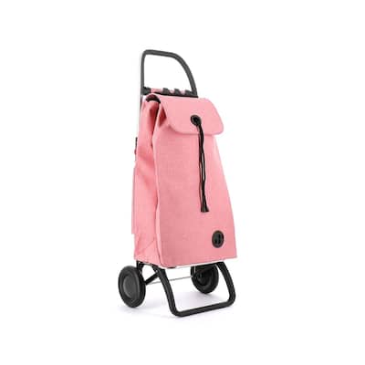 Rolser I-Max Tweed 2 Wheel Foldable Shopping Trolley - 41.14" H x 16.14" W x 12.6" D