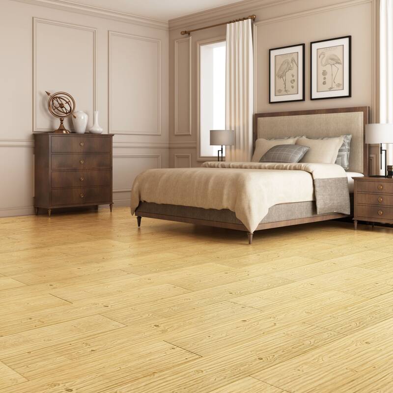 Art3d 36-Pack Peel and Stick Vinyl Floor Tiles Wood Look Planks,54sq.ft