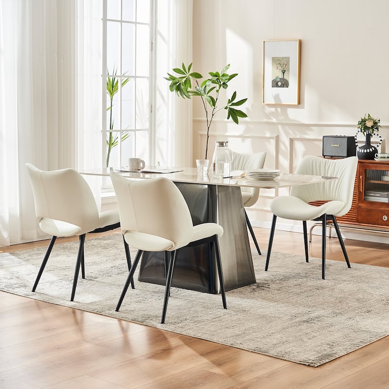Modern Dining Kitchen Chairs Set of 2 Loads up to 300lbs
