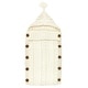 preview thumbnail 5 of 9, Hudson Baby Infant Boy Knitted Baby Lounge Stroller Wrap Sack, One Size One Size - Cream