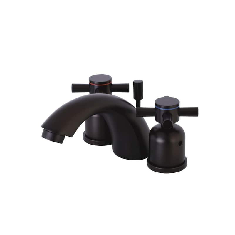 Kingston Brass Concord 1.2 GPM Widespread Bathroom Faucet with Metal - Oil Rubbed Bronze