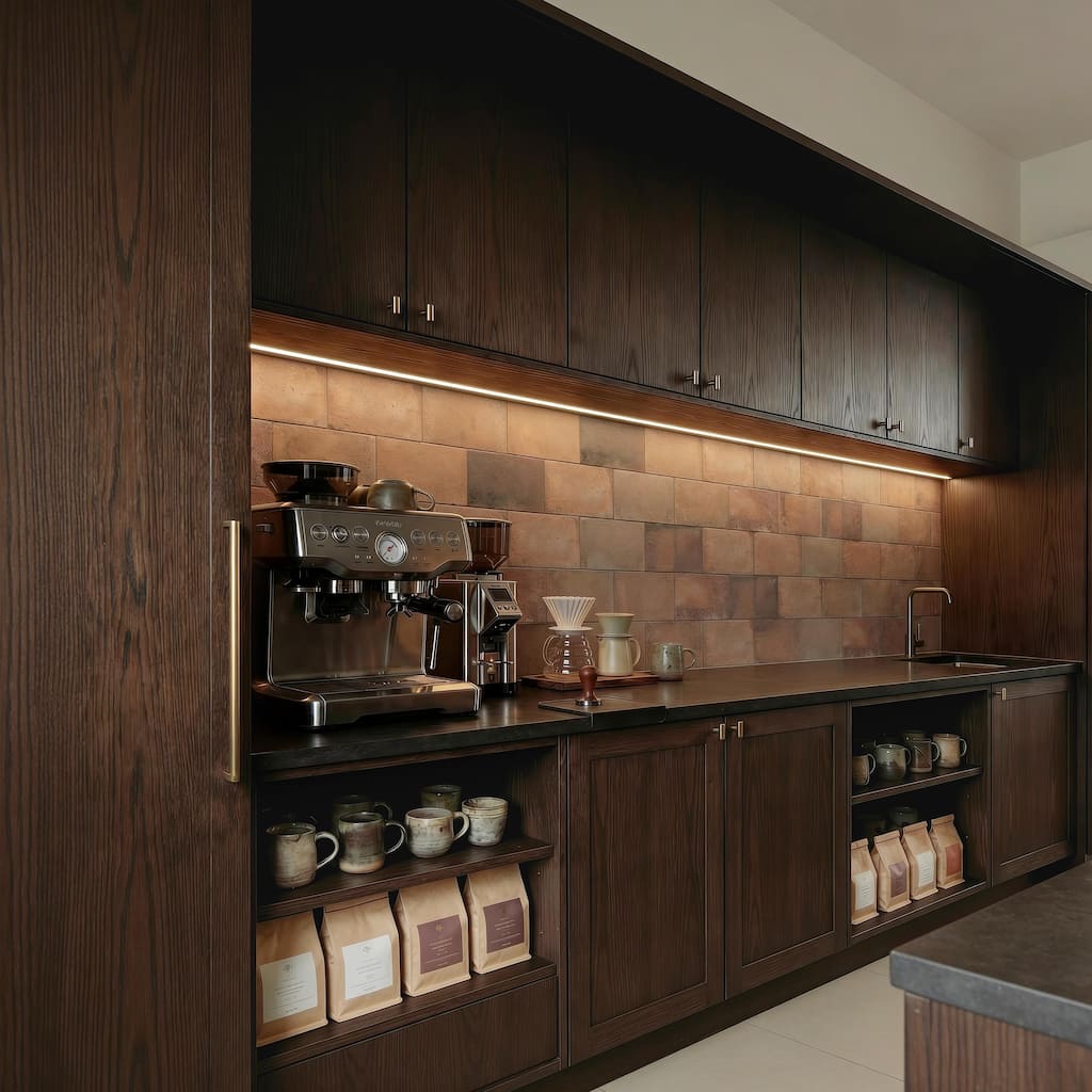 Merola Tile Atelier Rubina Brown 4-1/2" x 9-1/8" Porcelain Floor and Wall Tile