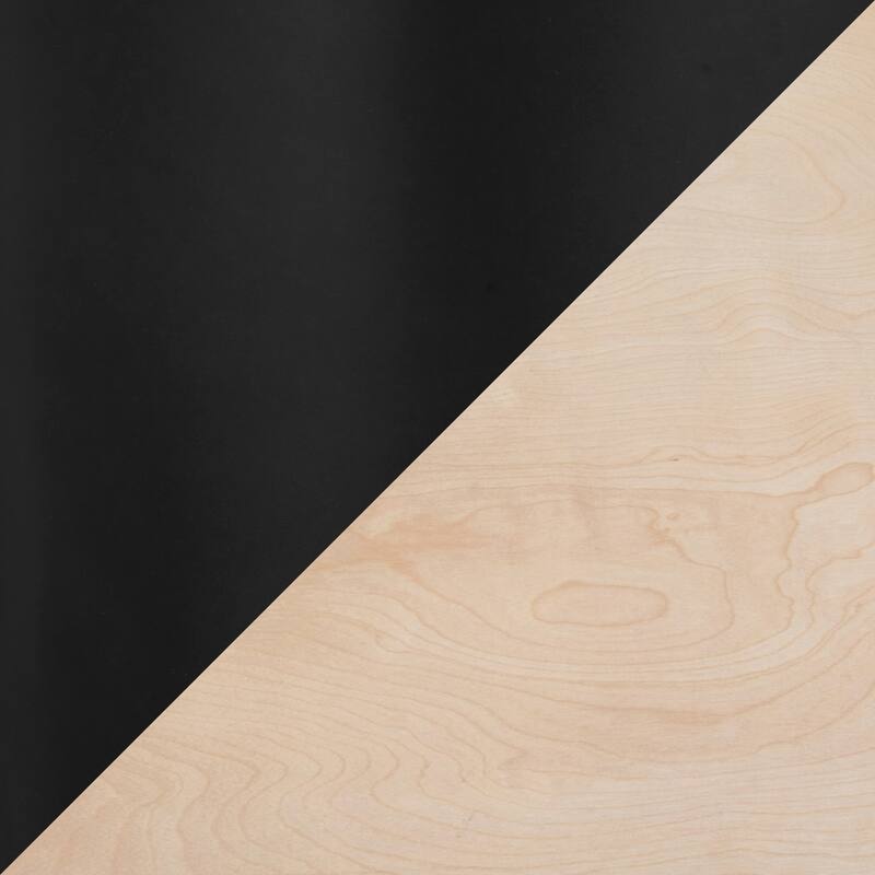 Carbon Loft Yadriel Industrial Black Metal Dining Table