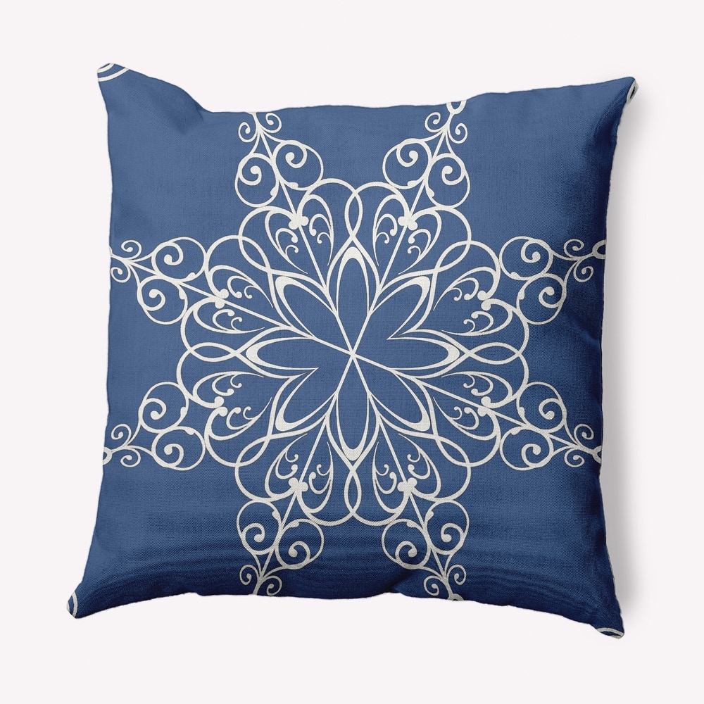 Snowflake Decorative Christmas Throw Pillow