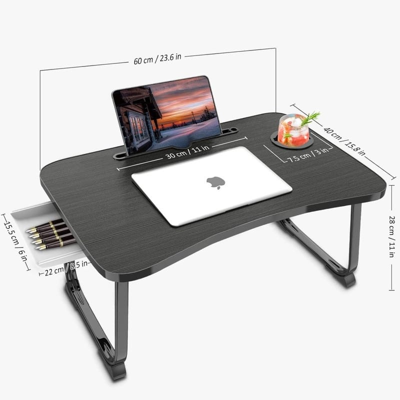 Portable Foldable Laptop Bed Table