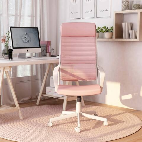 Furniture of America Sykes Height Adjustable Ergonomic Swivel Desk Chair