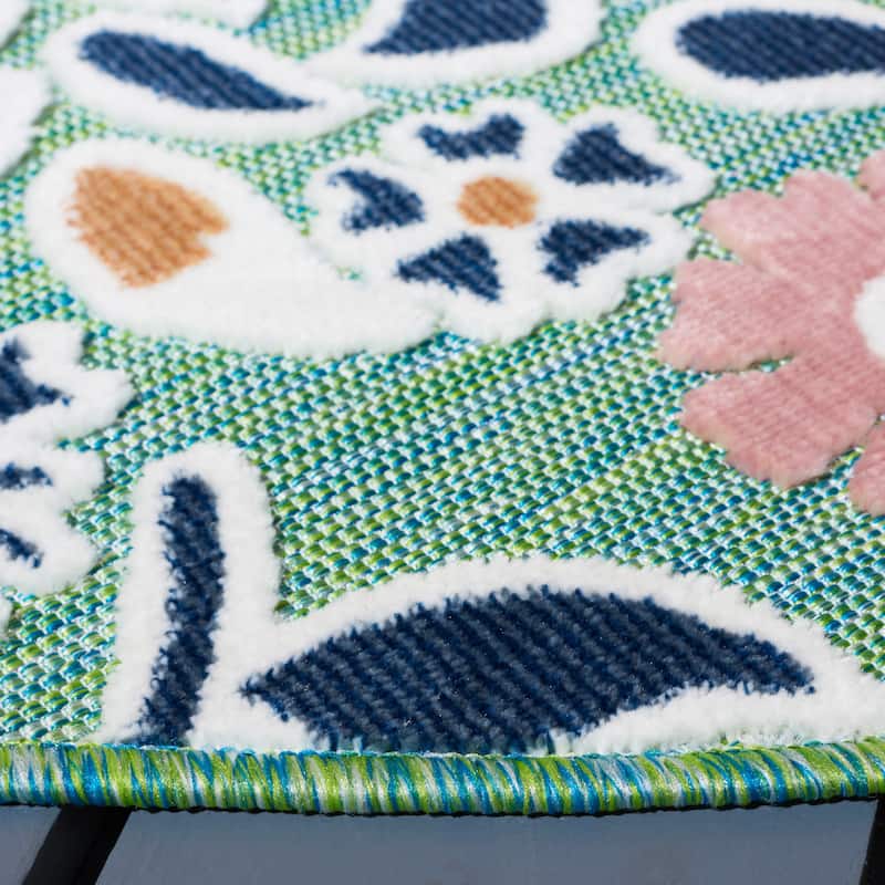 SAFAVIEH Cabana Cassie Indoor/ Outdoor Waterproof Transitional Rug