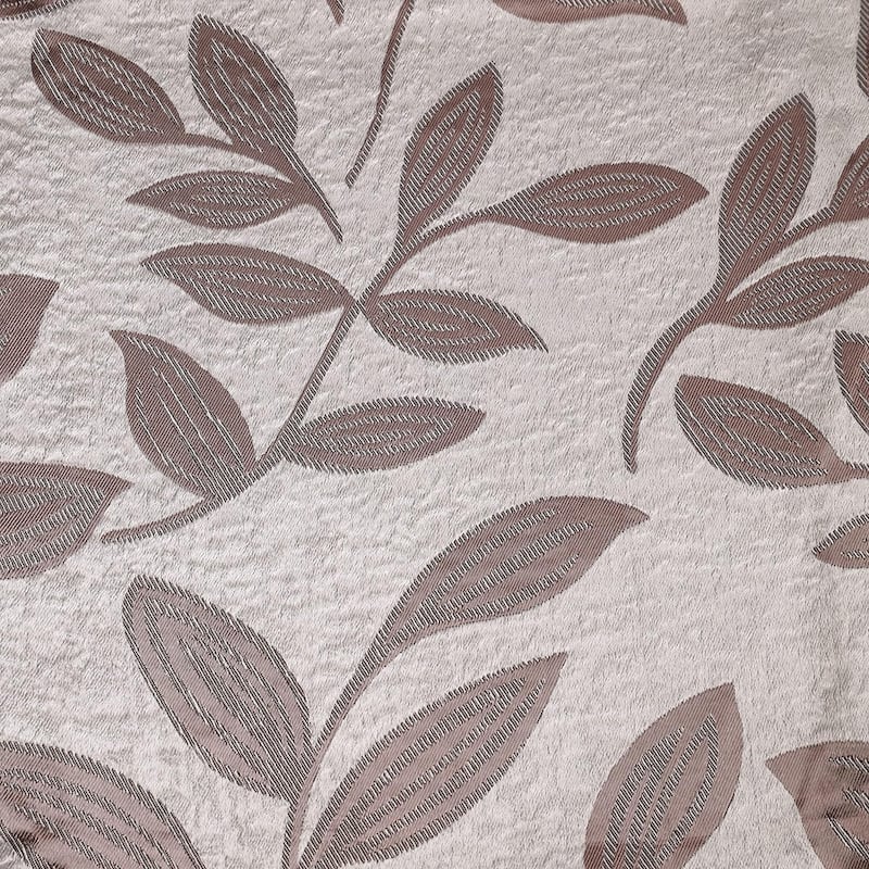 Superior Modern Bohemian Leaves Room Darkening Curtains with Grommets