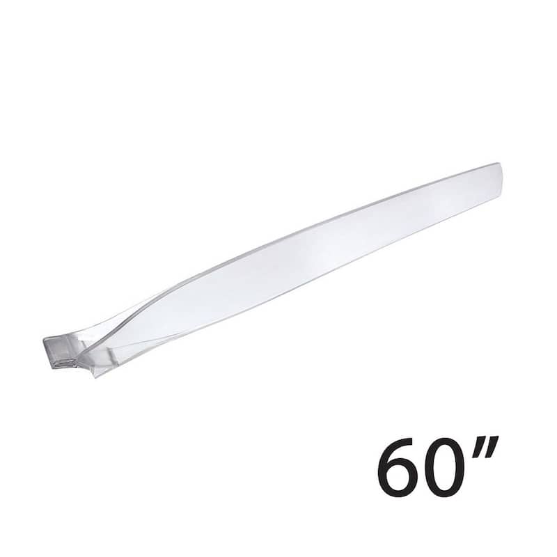 Craftmade 60" Fan Blades for Sonnet Ceiling Fan - Clear Acrylic