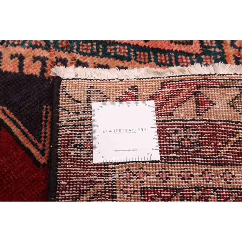 ECARPETGALLERY Hand-knotted Konya Anatolian Red Wool Rug - 3'6 x 9'7