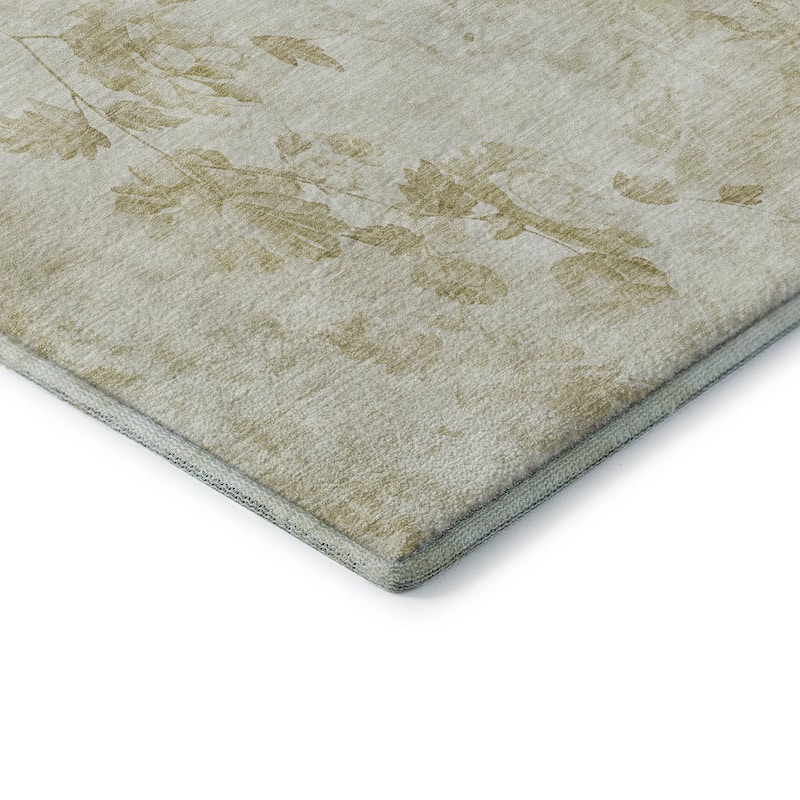 Premium Washable Super Soft Modern Floral Mayfield Rug