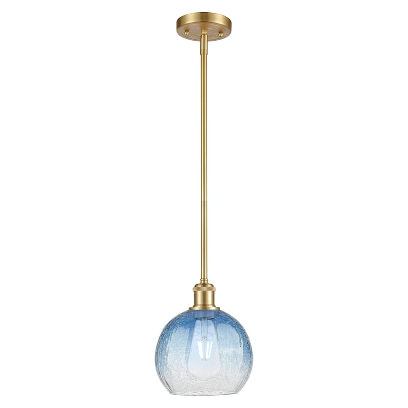 Innovations Lighting Endless Possibilities Ballston - Brookhaven Globe - 1 Light 8" Stem Hung Mini Pendant