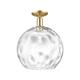 Option Champagne Bronze / Clear Water Glass