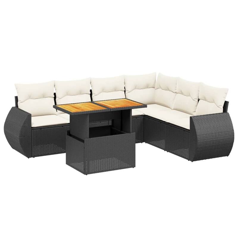 vidaXL Garden Sofa Set Modular Garden Sofa Set Rectangular Modern - 21.7 x 39.4 x 28.7
