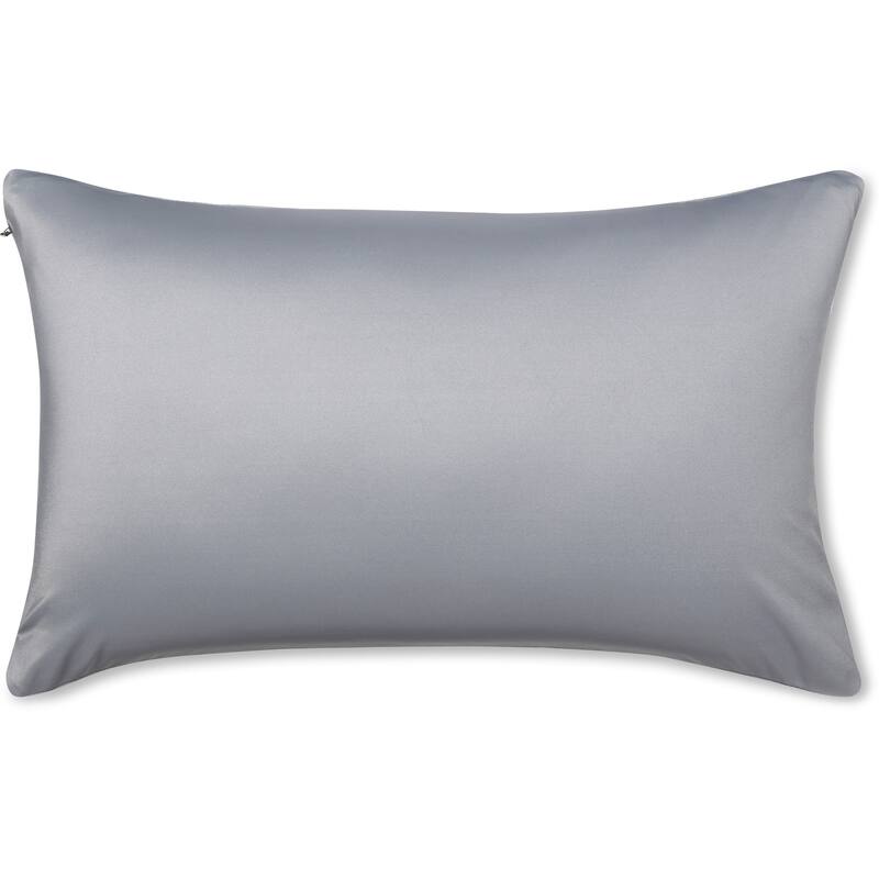 Throw Pillow Cozy Soft Microbead Dark Grey 1 Pc On Sale Bed Bath