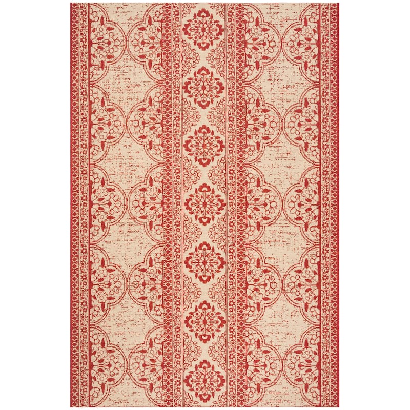 SAFAVIEH Linden Aysel Indoor/ Outdoor Waterproof Patio Backyard Rug