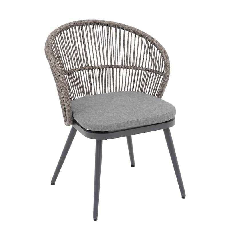 Outdoor Patio Dining Set Chairs and Extendable Table