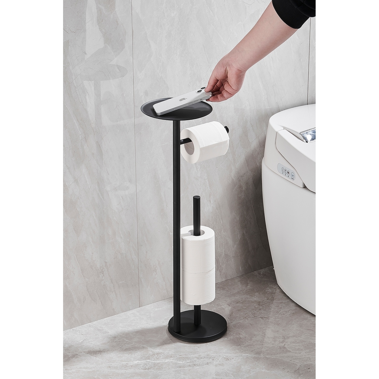 Freestanding Toilet Paper Holder Stand - On Sale - Bed Bath