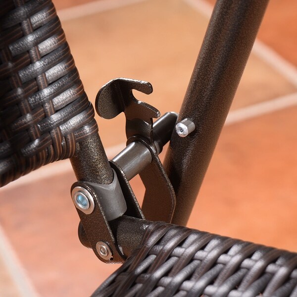 Folding wicker bar stools sales