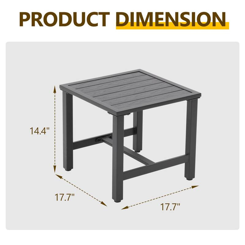 Outdoor Seating Group with Cushions and Table
