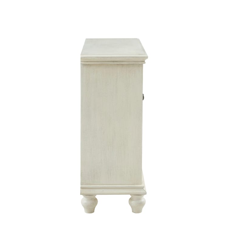 Madison Park Wyatt 2-door carved wood storage cabinet