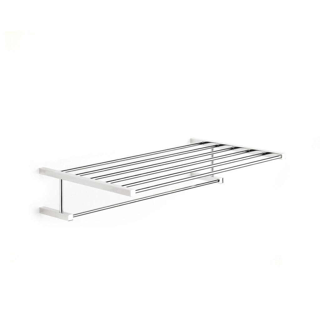 WS Bath Collections 20" Brass Towel Rack from the Iceberg Collection