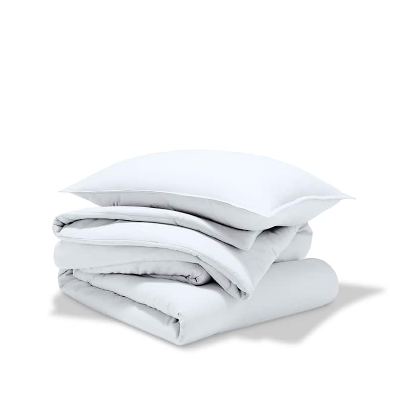 Bare Home Down Alternative Track Stitch Comforter Set