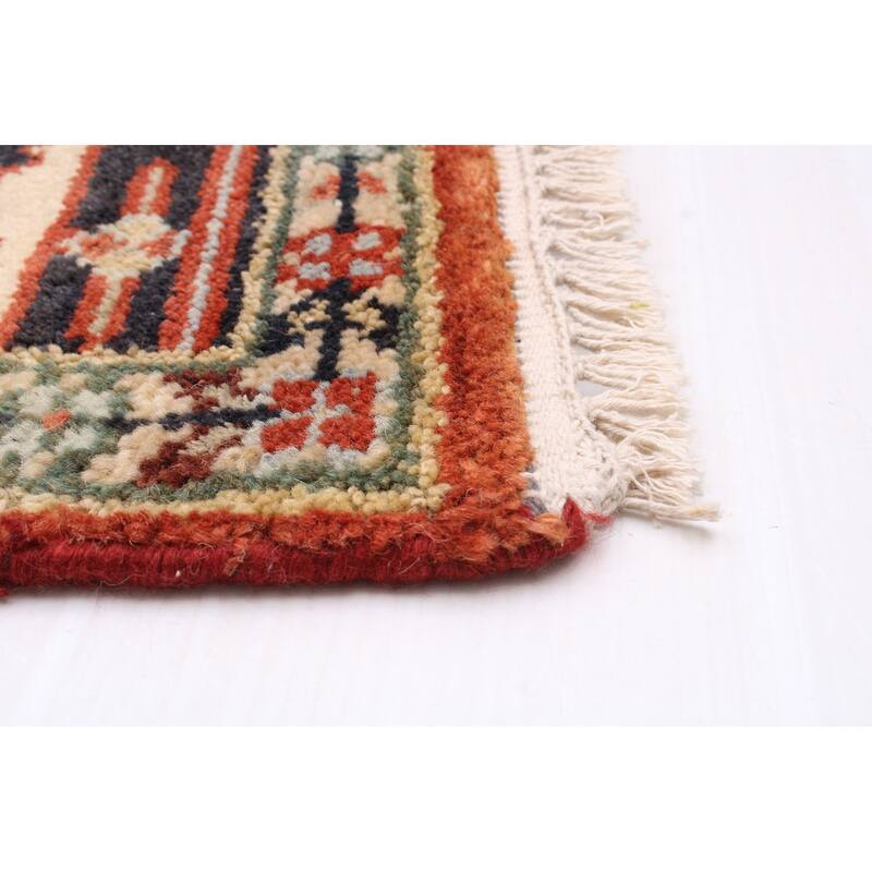 ECARPETGALLERY Hand-knotted Serapi Heritage Dark Copper Wool Rug - 5'9 x 8'8