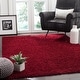 preview thumbnail 78 of 121, SAFAVIEH Athens Shag Ilaha 1.5-inch Thick Rug